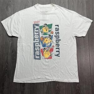 White 1997 Raspberry Tee